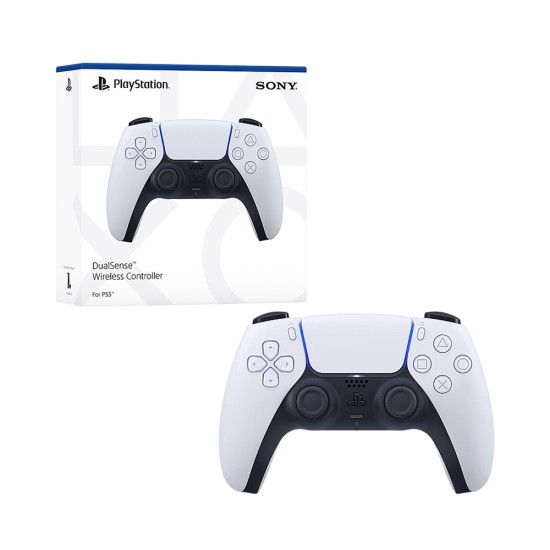 Comando sem fios DualSense da Sony para PlayStation 5 Branco